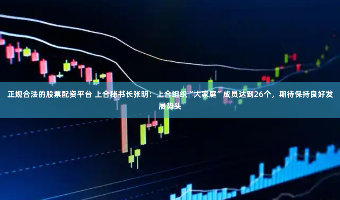 正规合法的股票配资平台 上合秘书长张明：上合组织“大家庭”成员达到26个，期待保持良好发展势头